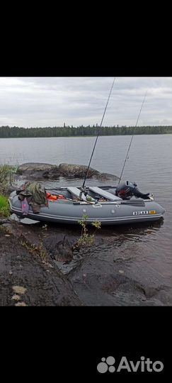 Лодка пвх(solar 350maxima) +мотор(yamaha 8 4т)