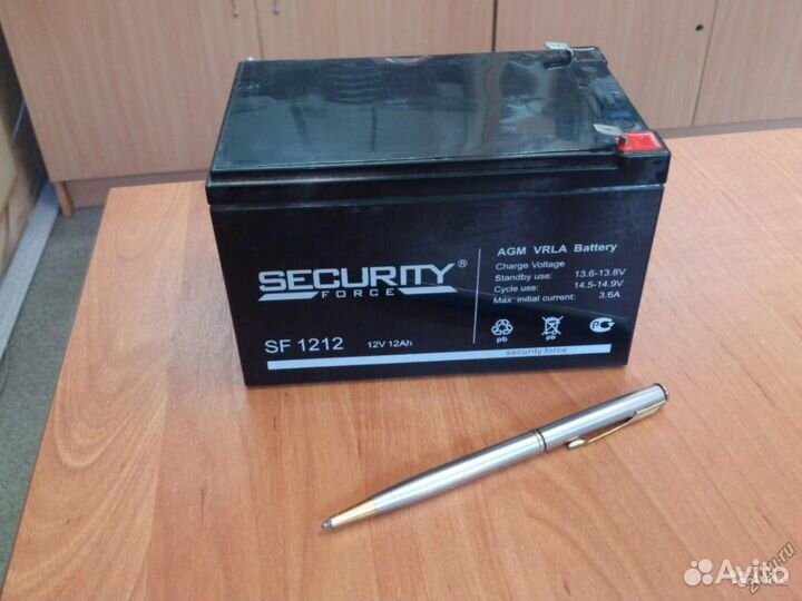 Аккумулятор для эхолота Security vrla12 12Ач