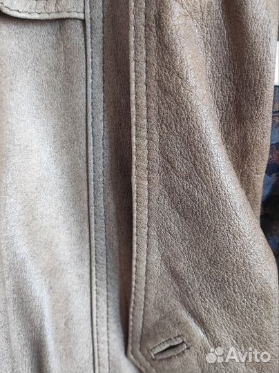 Кожаная куртка, винтаж