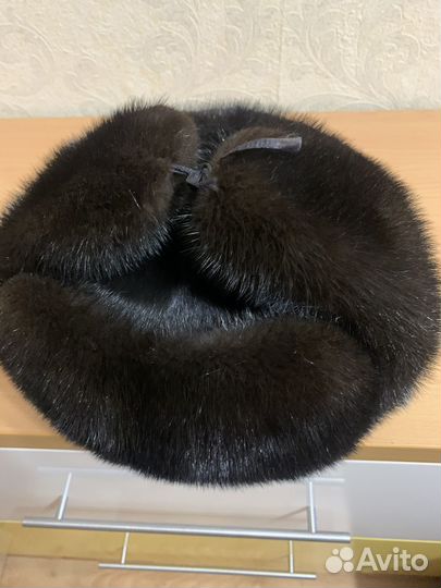 Норковая шапка мужская