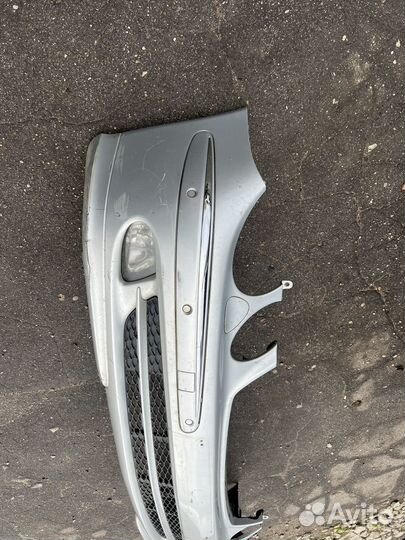 Передний бампер Мерседес w211 e-класс