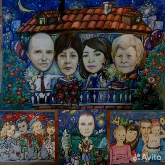 Шаржи на заказ