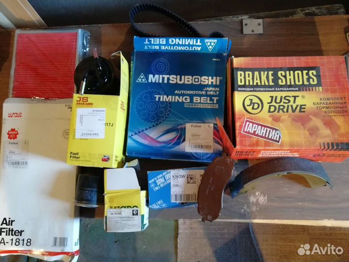 Новые запчасти: Фильтра, тормоз. Субару Импреза