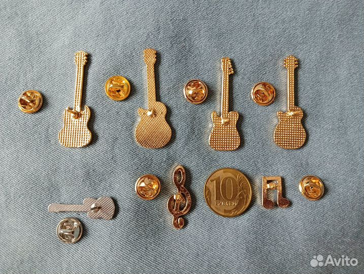 Скрипичный ключ, нота, бас-гитара, Gibson значки