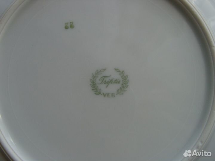 Столовый сервиз Triptis, Германия, винтаж