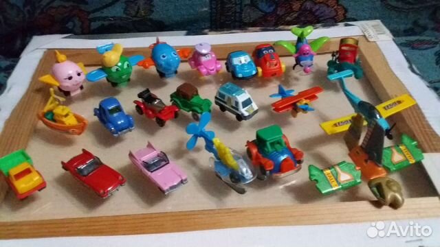 Игрушки из киндера 90х