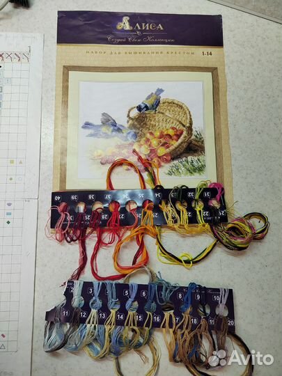 Вышивка крестом остатки наборов. Птички