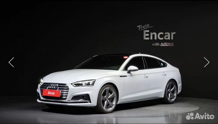 Audi A5 2.0 AMT, 2019, 55 722 км