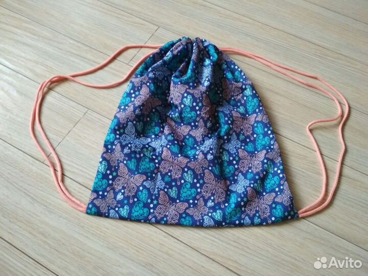 Сумка мешок рюкзак для сменки