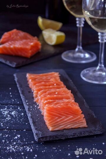 Филе лосося слабой соли 500 гр