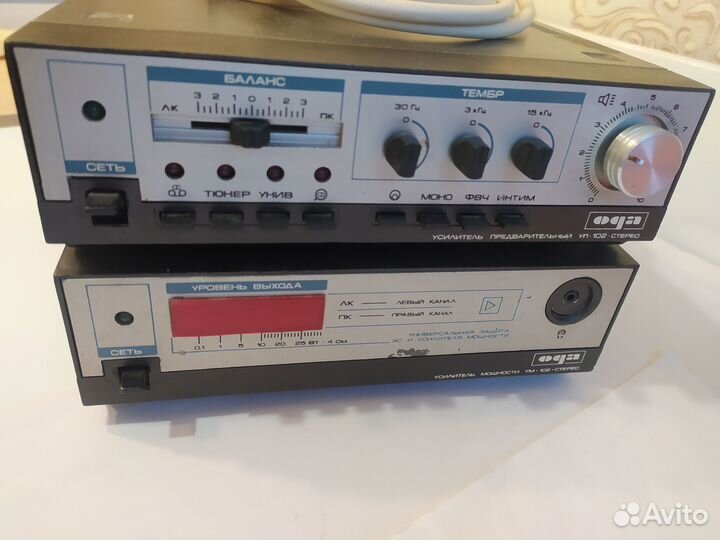 Усилитель Ода ум-102, уп-102