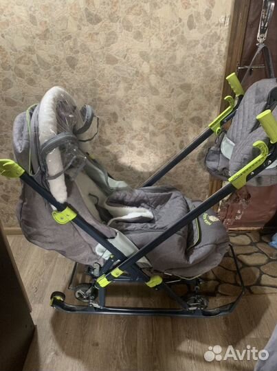 Коляска санки Ника 7-7