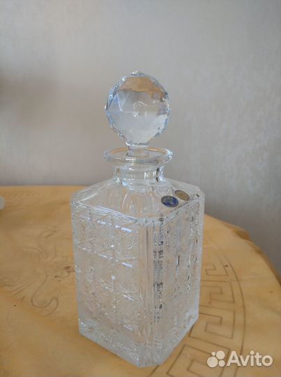 Штоф графин хрустальный