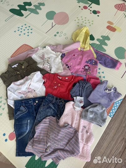 Вещи пакетом девочке