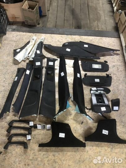 Мерседес 221 обшивка салона Алькантара