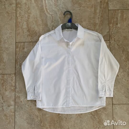 Рубашка школьная для девочки 128