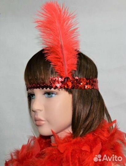 Ободок с пером