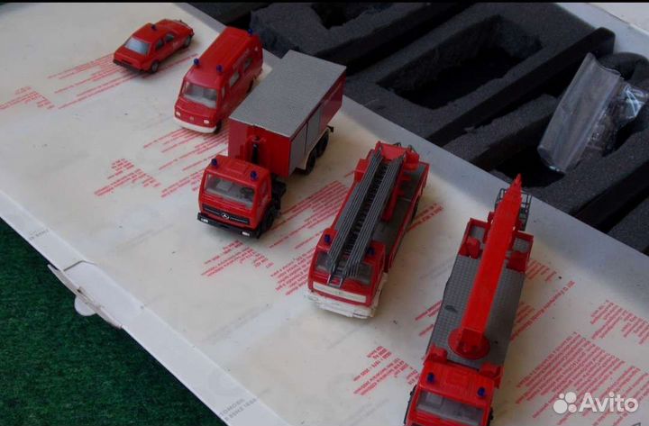 Машинка пожарная мерседес даймлер