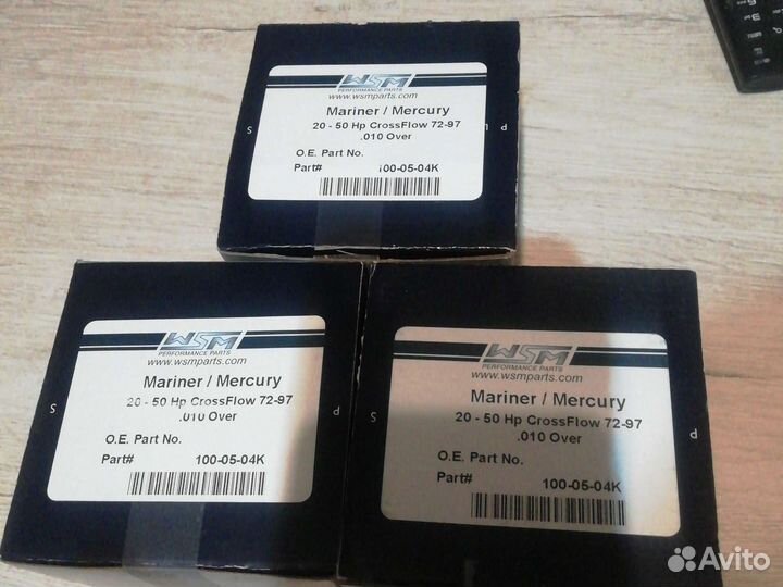 Поршень на лодочный мотор mercury 20-50 HP