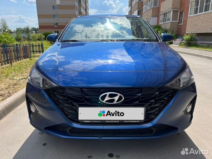 Hyundai Solaris 1.6 МТ, 2021, 51 000 км