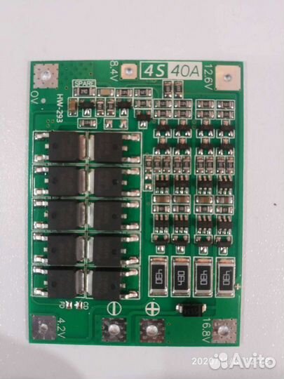 Плата BMS 3S, 4S, 5S