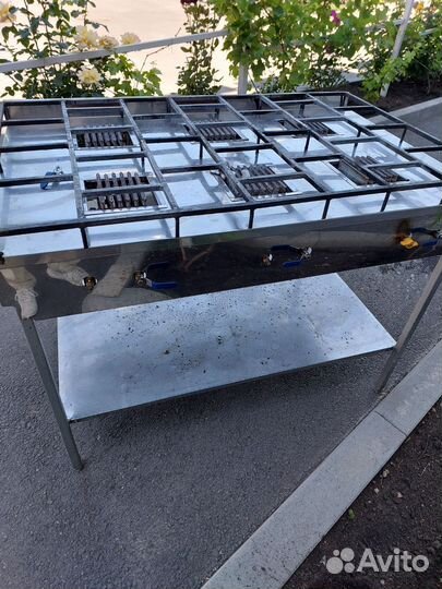 Плита газовая 6 комфорок