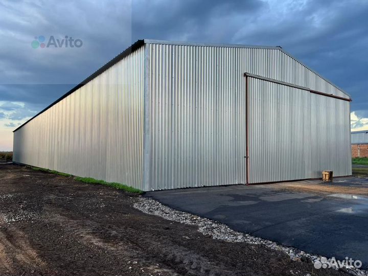 Производство ангаров складов навесов