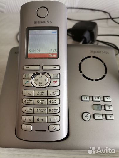 Siemens Gigaset S455 телефон с доп. трубкой