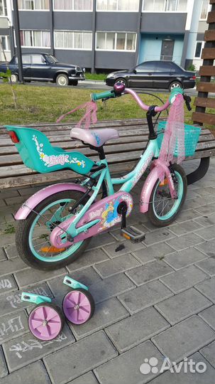 Велосипед для девочки (14 дюймов)