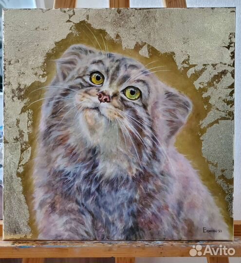 Картина маслом на холсте 40 х 40