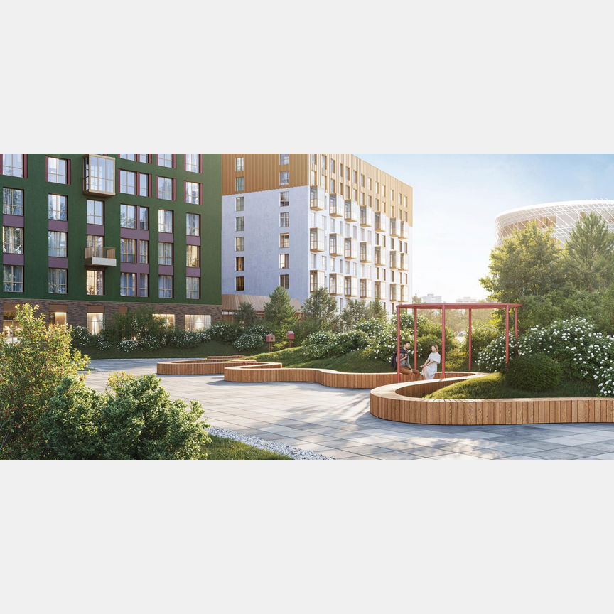 1-к. квартира, 38,6 м², 3/9 эт.