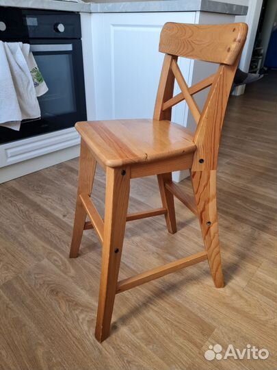 Детский стул икеа Ингольф, б/у