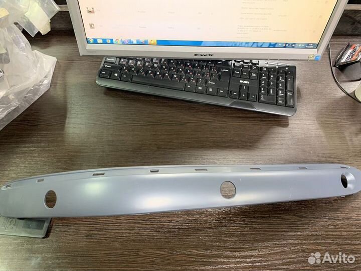 Накладка бампера Mercedes-Benz S-класс