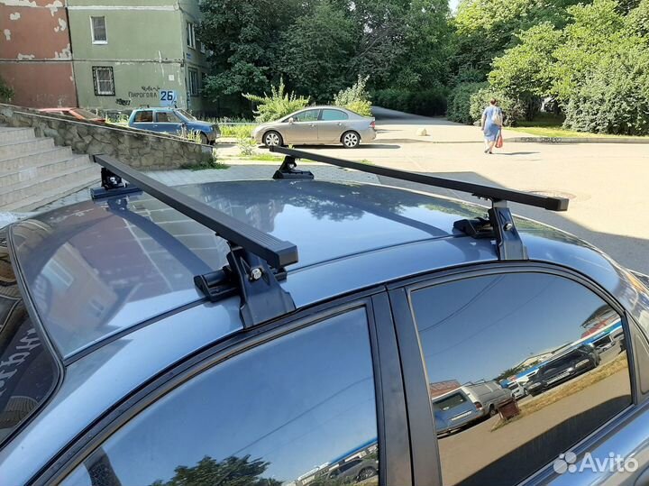 Багажник на крышу Шевроле Ланос, эконом