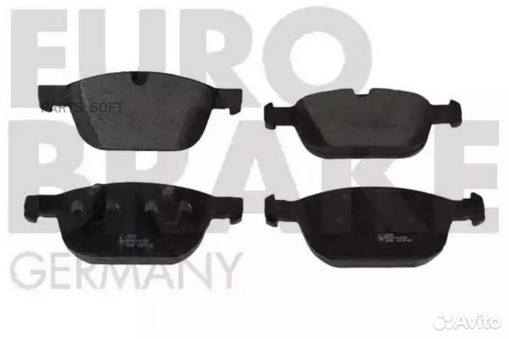 Eurobrake 5502224827 Колодки тормозные передн