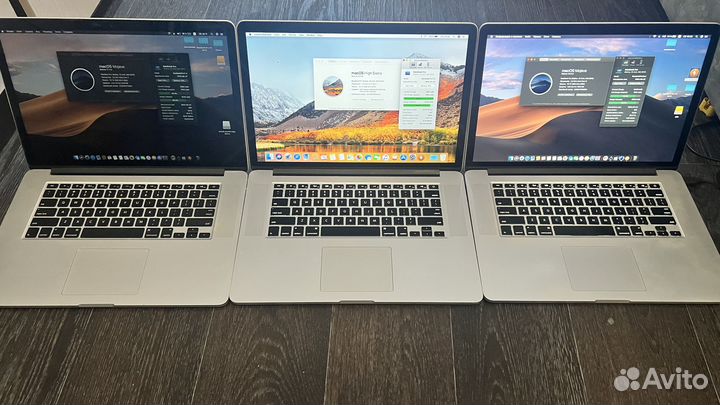 Мощные MacBook Pro 15 2015 2,8 с r9 370 и без
