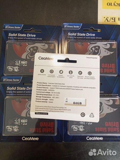 SATA SSD 2.5'' 6Gb/s 60Gb CeaMere