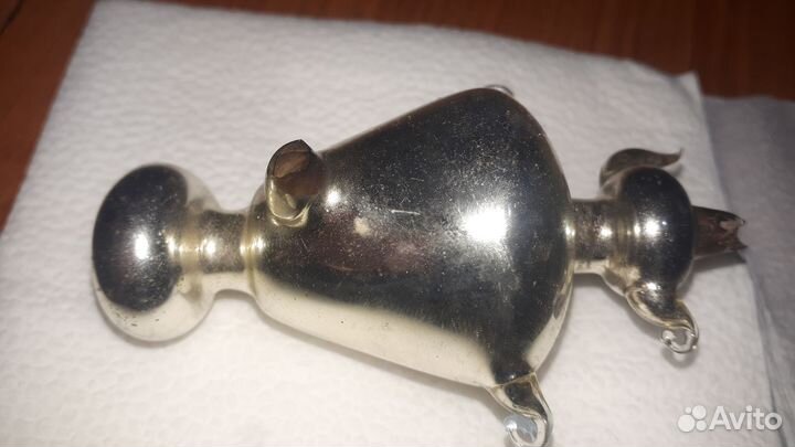 Елочные игрушки СССР самовар под рестоврацию