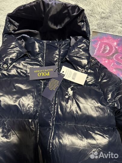 Пуховик Polo Ralph Lauren glossen down jacket