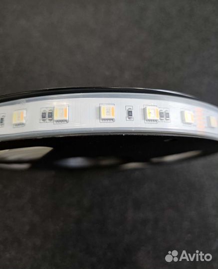 Светодиодная лента, 24В, rgbcct, в силиконовом кож