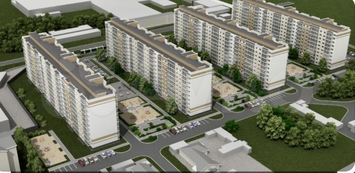 2-к. квартира, 44,9 м², 4/10 эт.