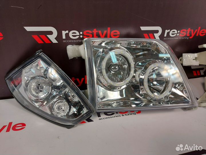 Фары Toyota Land Cruiser Prado 95 LED 99-02г