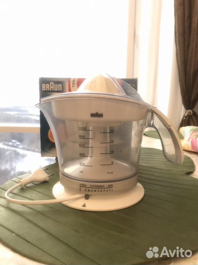 Соковыжималка braun новая элект-я сделано Испании