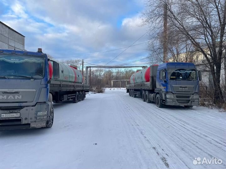 Пожарный резервуар 50м3 из стеклопластика