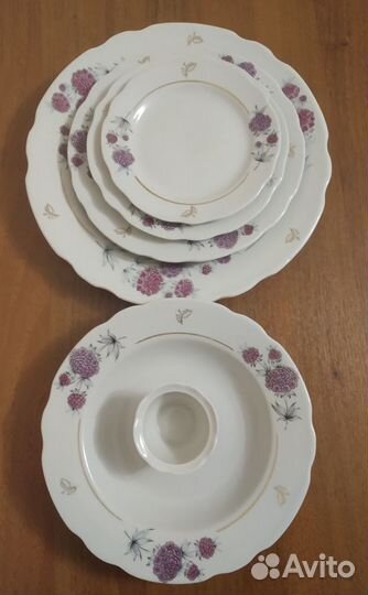 Столовый сервиз СССР на одну персону