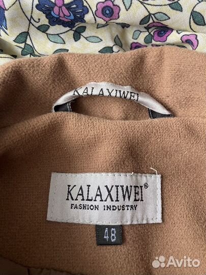 Образ весенний. Пальто, брюки, белая блузка