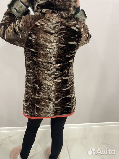Куртка кожаная женская, кожа ягненка размер 44