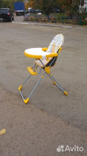 Стульчик для кормления складной