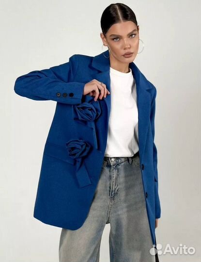 Пиджак с розами