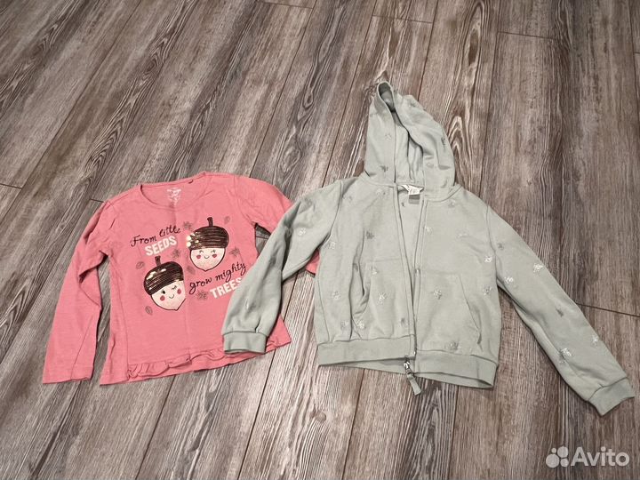 Пакет вещей на девочку 116